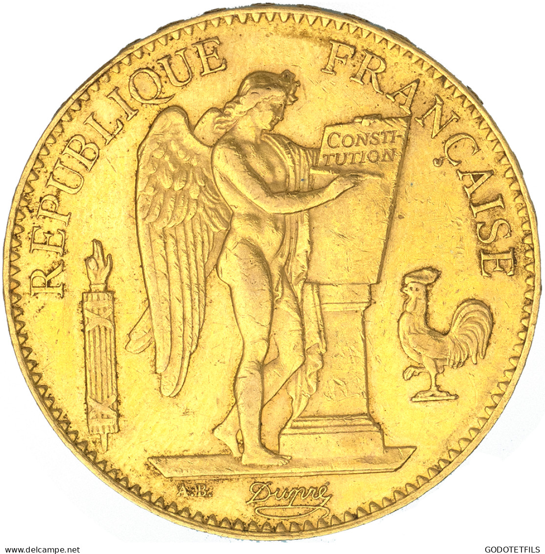 III ème République-100 Francs Génie 1886 Paris - 100 Francs (gold)