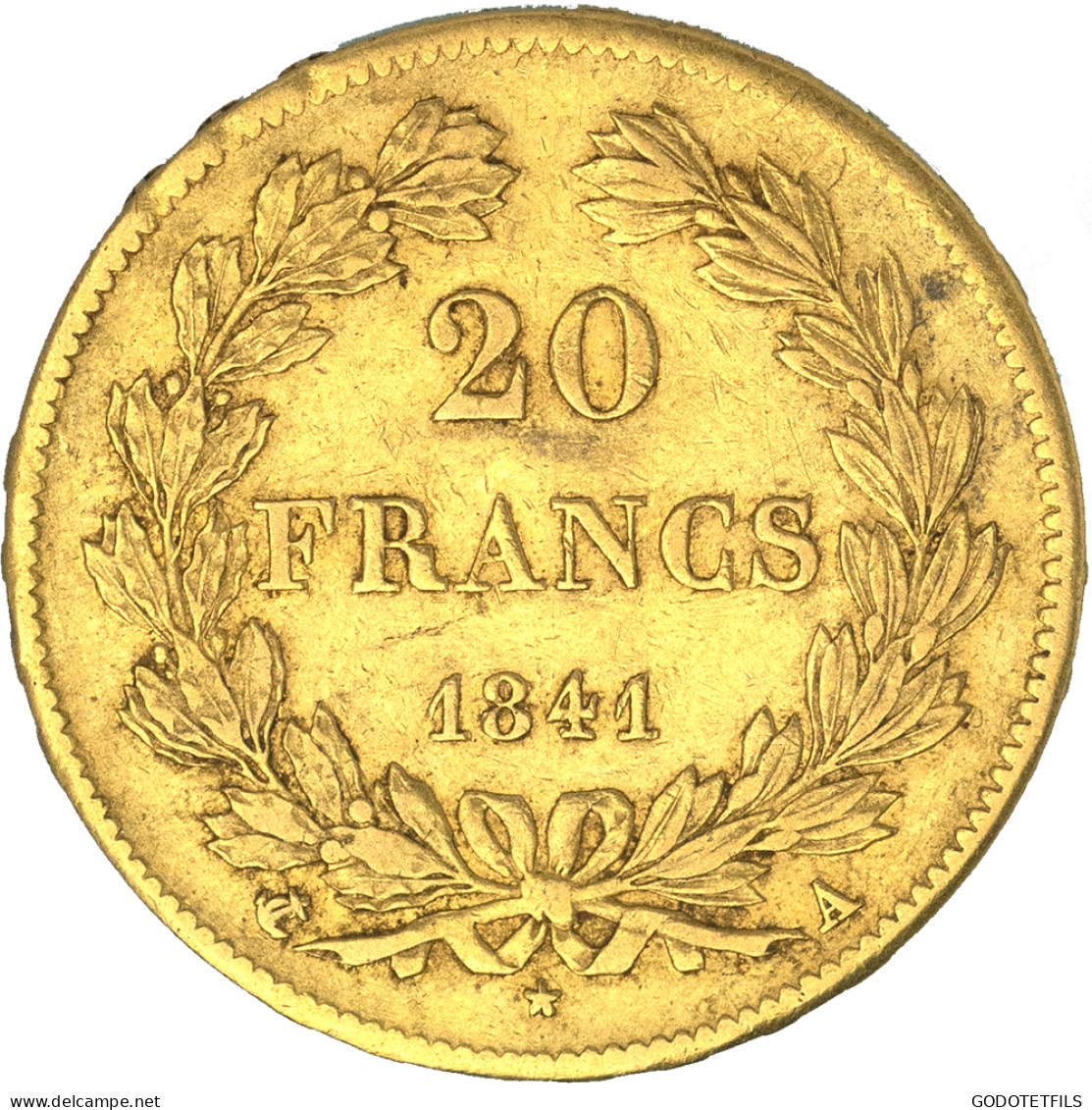 Louis-Philippe-20 Francs 1841 Paris - 20 Francs (or)