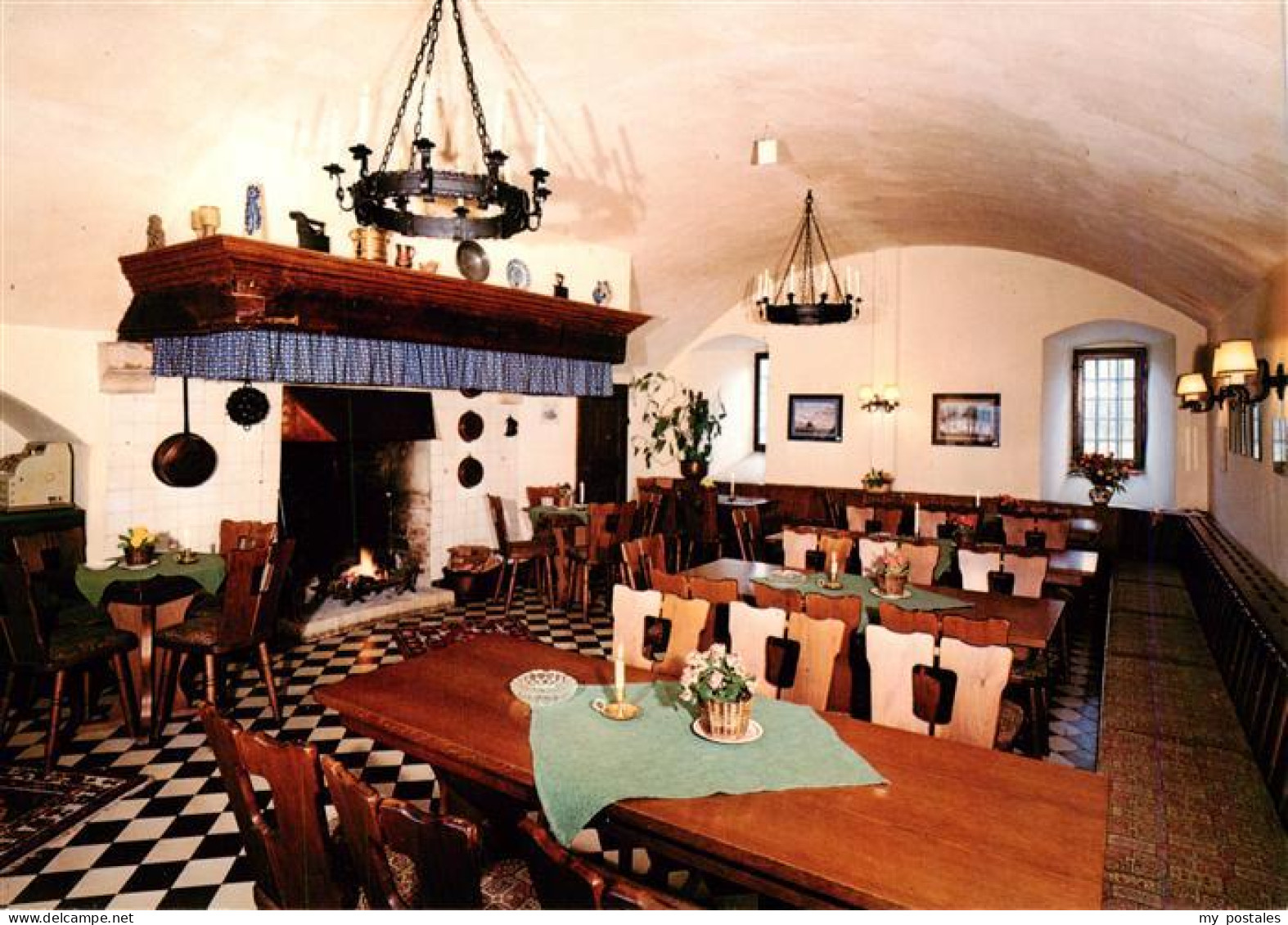 73954597 Luedinghausen Burg Vischering Café Restaurant Kaminzimmer - Luedinghausen