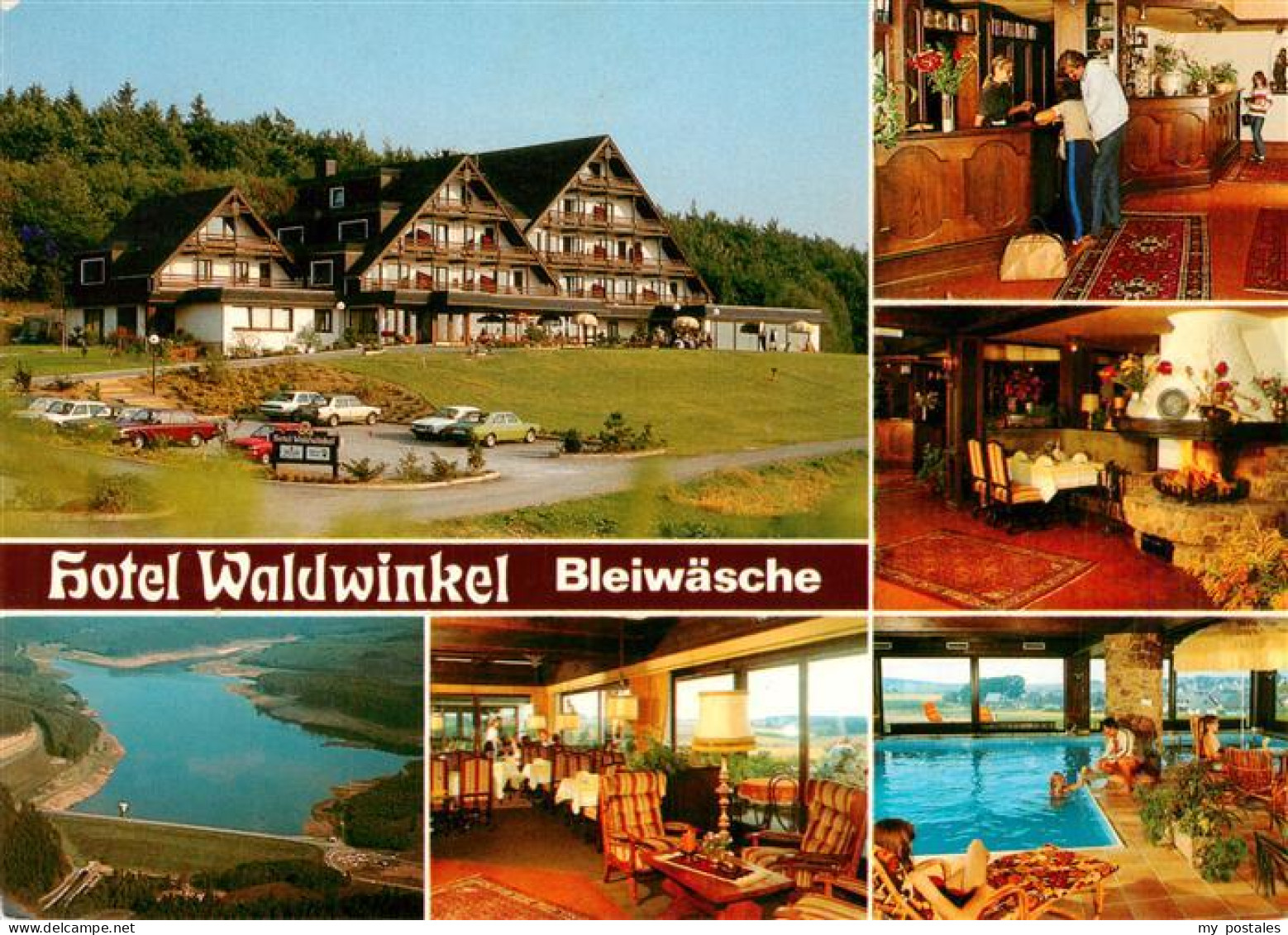 73914407 Bleiwaesche Hotel Waldwinkel Rezeption Gastraeume Hallenbad Talsperre - Bad Wünnenberg