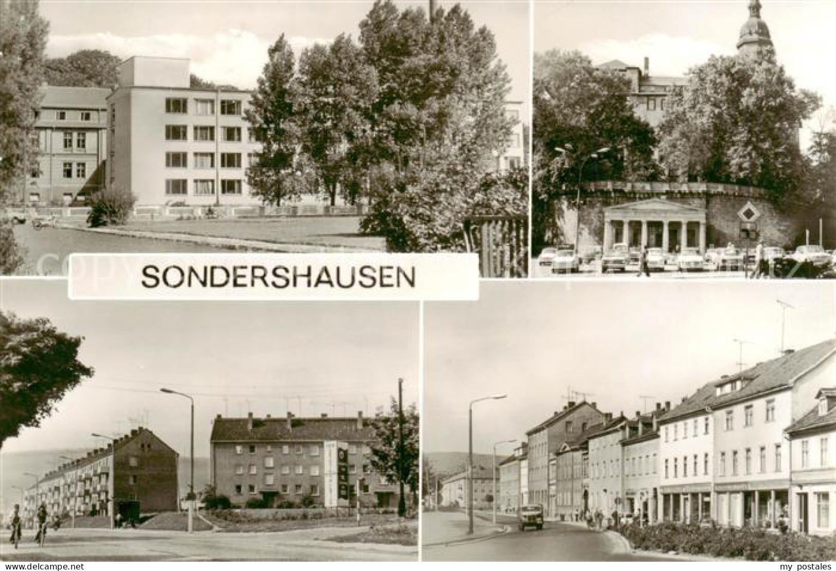 73873884 Sondershausen Thueringen Kreiskrankenhaus Markt Mit Alter Wache Neubaut - Sondershausen