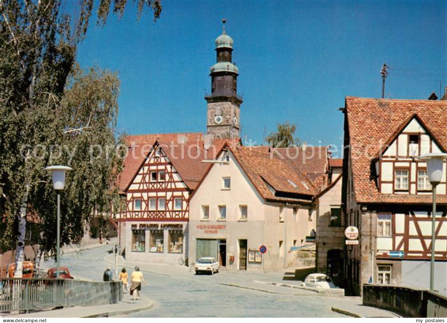 73873848 Lauf Pegnitz Ortspartie Fachwerkhaeuser Lauf Pegnitz - Lauf