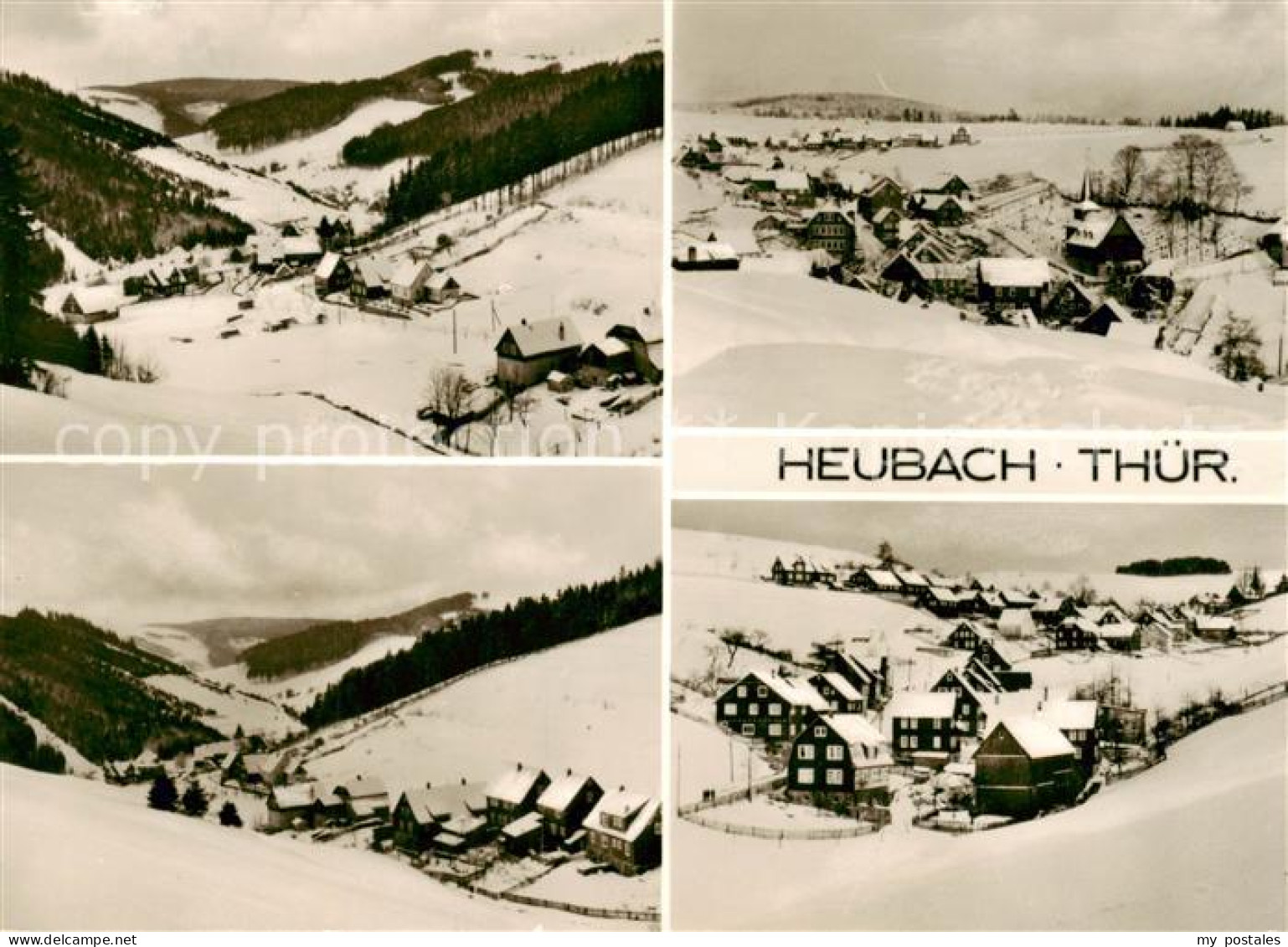 73873813 Heubach Thueringen Panorama Teilansichten Heubach Thueringen - Hildburghausen