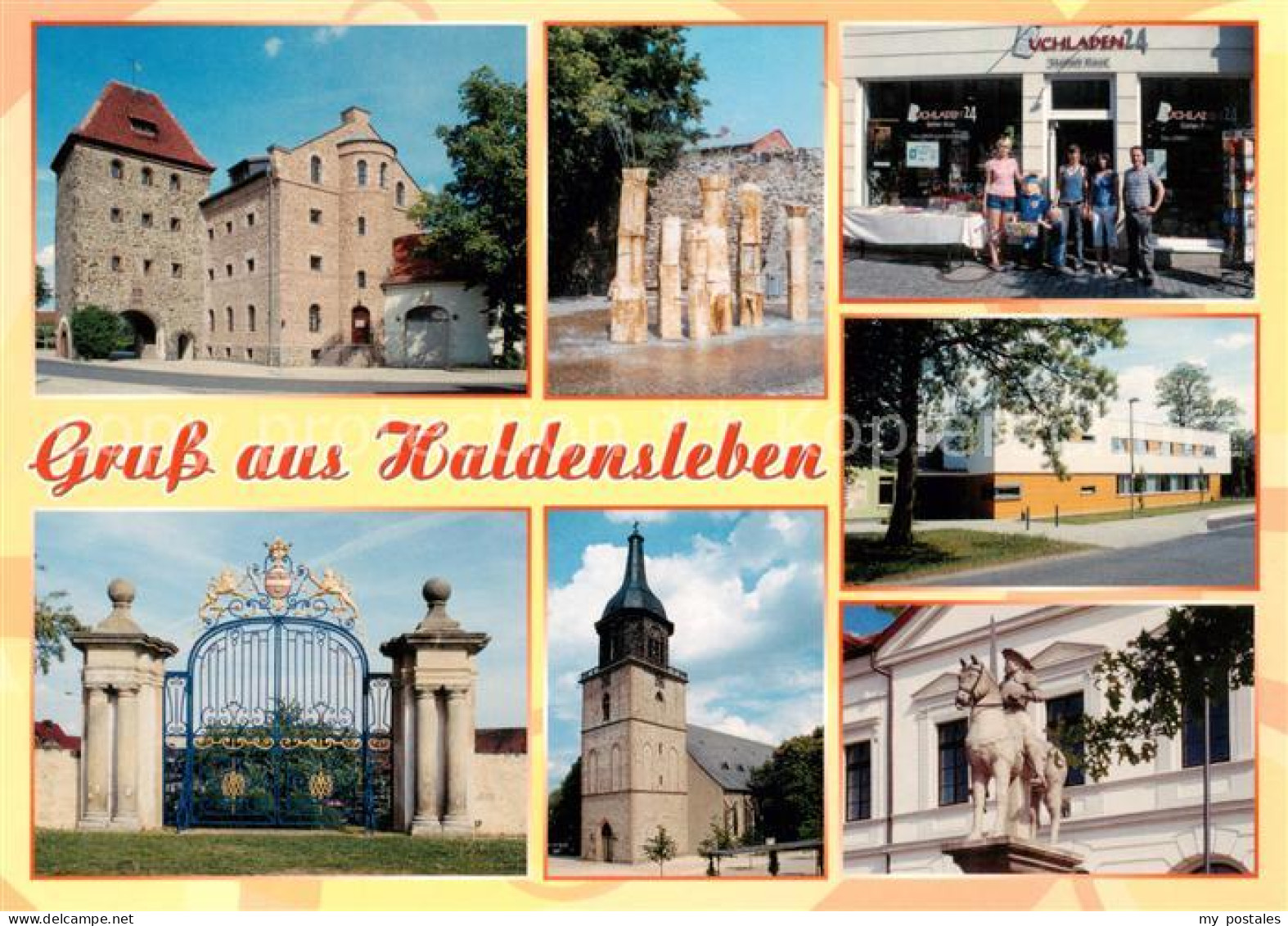 73839975 Haldensleben Standaler Tor Die Sieben Aufrechten Hagentorplatz Buchlade - Haldensleben