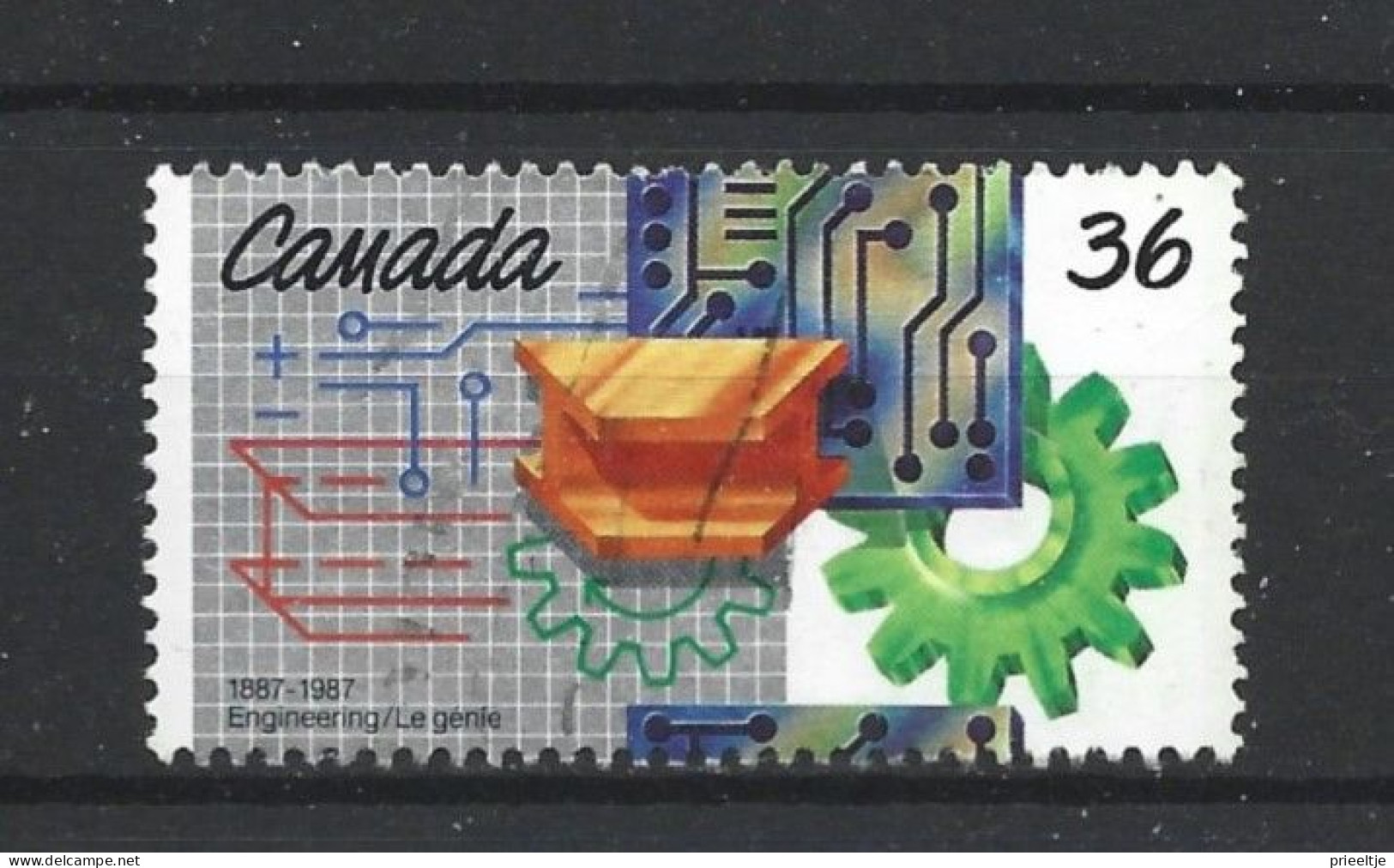 Canada 1987 Engineering Y.T. 1001 (0) - Used Stamps