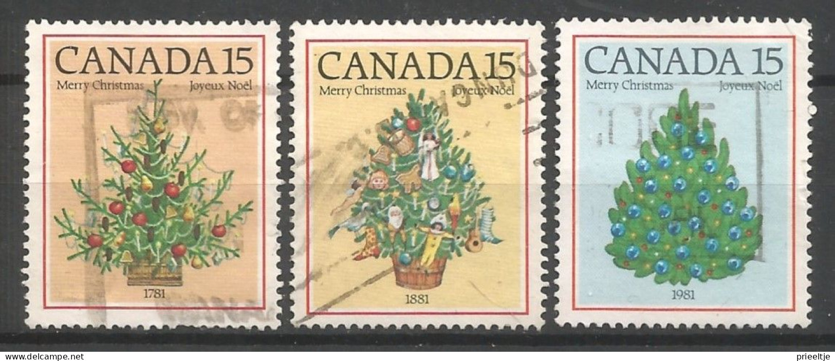 Canada 1981 Christmas Y.T. 783/785 (0) - Gebraucht