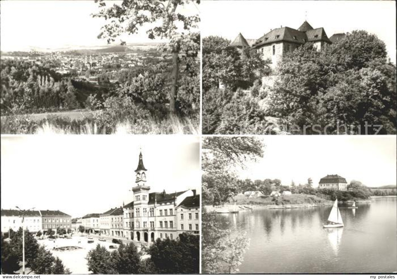 71832761 Oelsnitz Vogtland Schloss Voigtsberg Markt Rathaus Talsperre Pirk Jugen - Oelsnitz I. Vogtl.