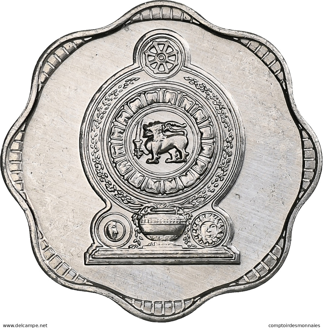 Sri Lanka, 10 Cents, 1991, Aluminium, SPL, KM:140a - Sri Lanka