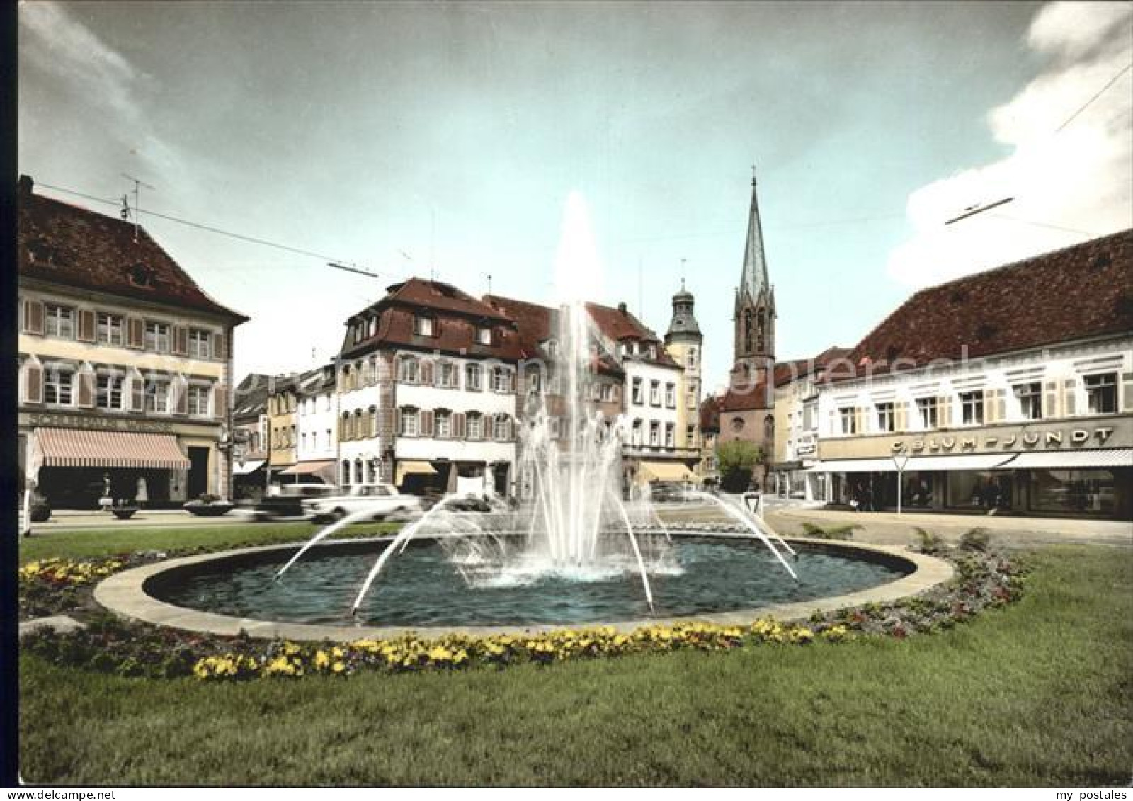 71832297 Emmendingen Marktplatz Brunnen Emmendingen - Emmendingen