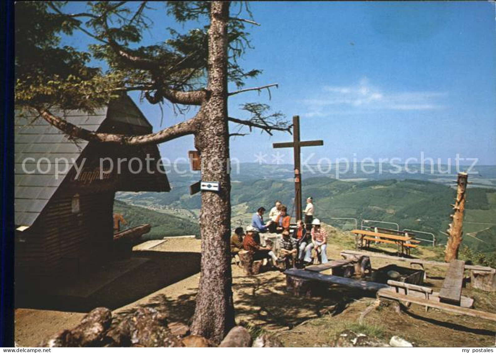 71832289 Oberprechtal Kapf-Kreuz Ausblick Schwarzwaldberge Oberprechtal - Elzach