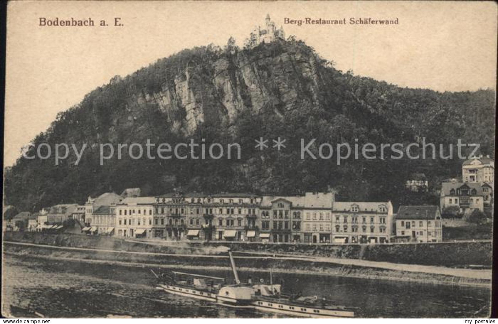 71831669 Bodenbach Ketzerbachtal Bergrestaurant Schaeferwand Lastkahn  - Karcha