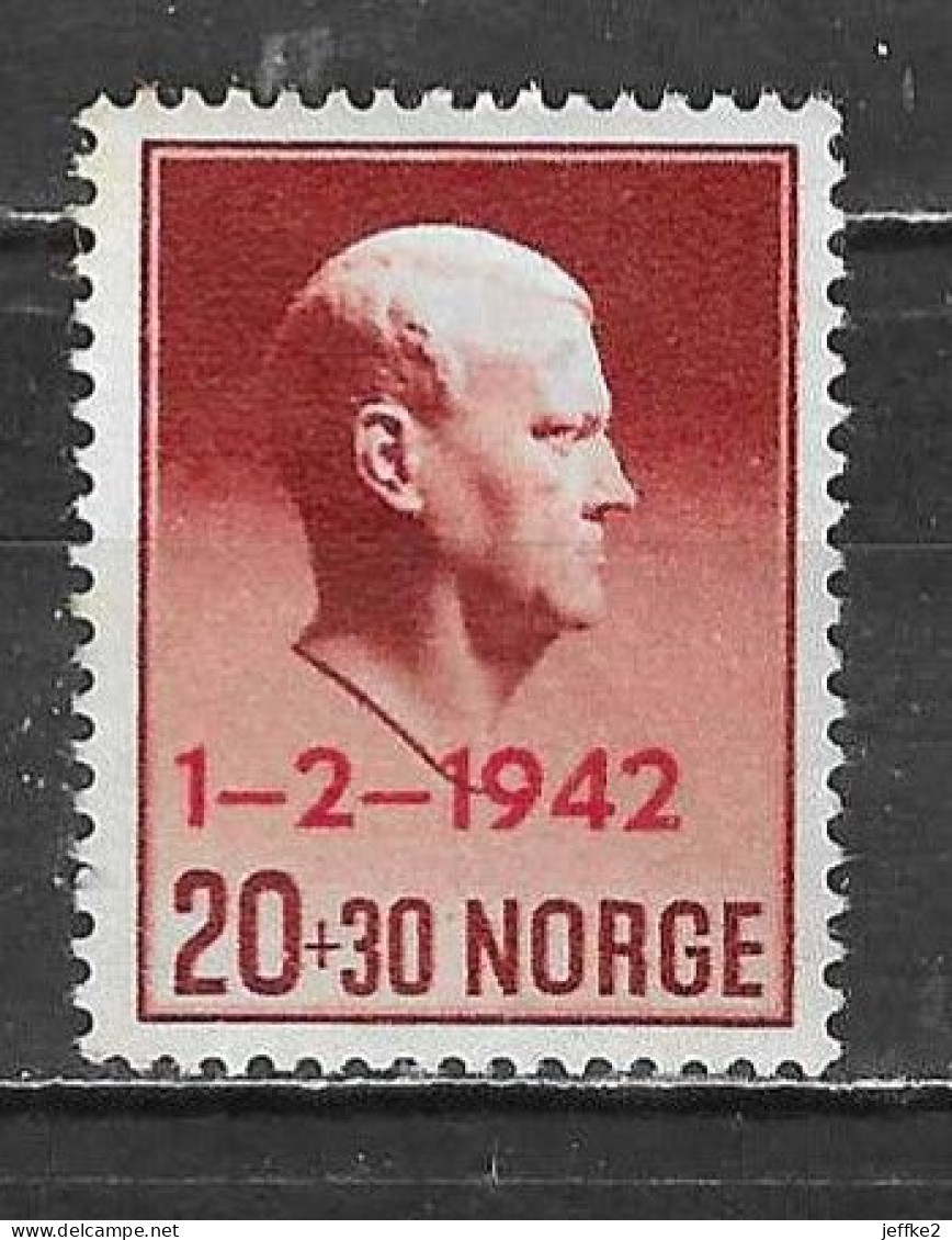 236A*  Vidkun Quisling - Bonne Valeur - MH* - LOOK!!!! - Unused Stamps