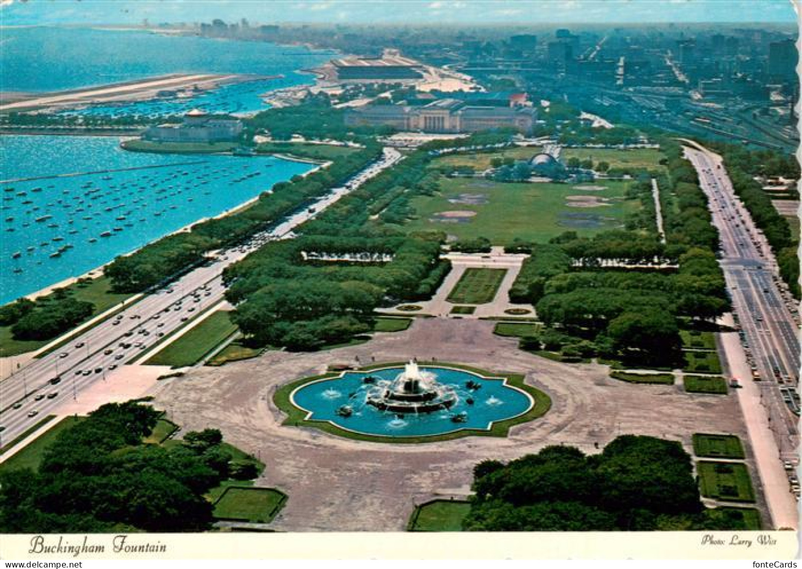 73916530 Michigan Buckingham Fountain Aerial View - Altri & Non Classificati