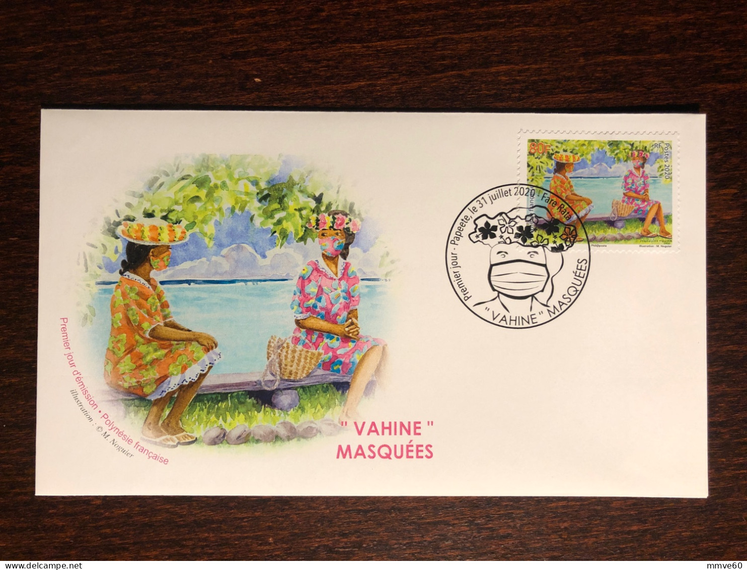 POLYNESIE POLYNESIA FDC COVER 2020 YEAR  WHO OMS HEALTH MEDICINE STAMPS - Covers & Documents