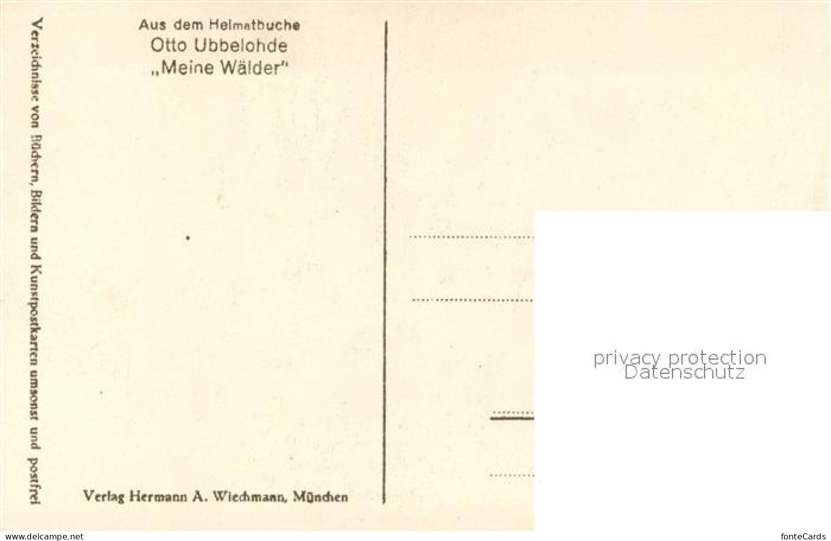 73364158 Ubbelohde Otto Im Sagenwald Verlag-Wiechmann   - Ubbelohde, Otto