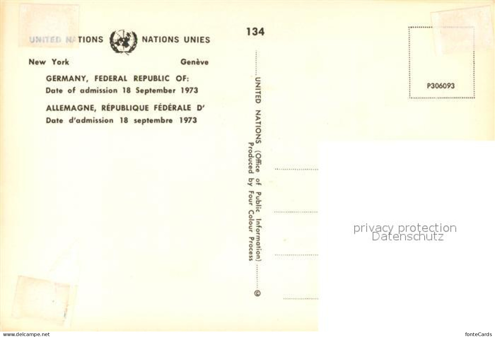 73349293 Politik United Nations Germany New York Geneve   - Ereignisse