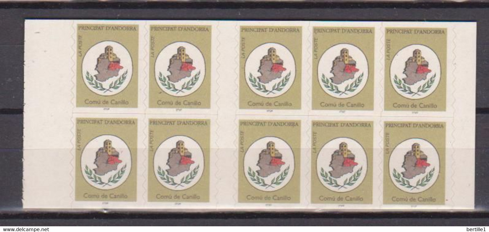 ANDORRE     N°  YVERT  CARNET N° 6   NEUF SANS  CHARNIERE ( VENDU A  15 % De La COTE + 0,16 € ) - Postzegelboekjes