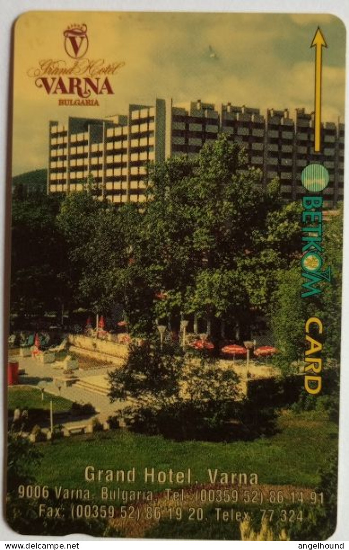 Bulgaria 20 Units GPT  33BULB -  Grand Hotel Varna - Bulgarie