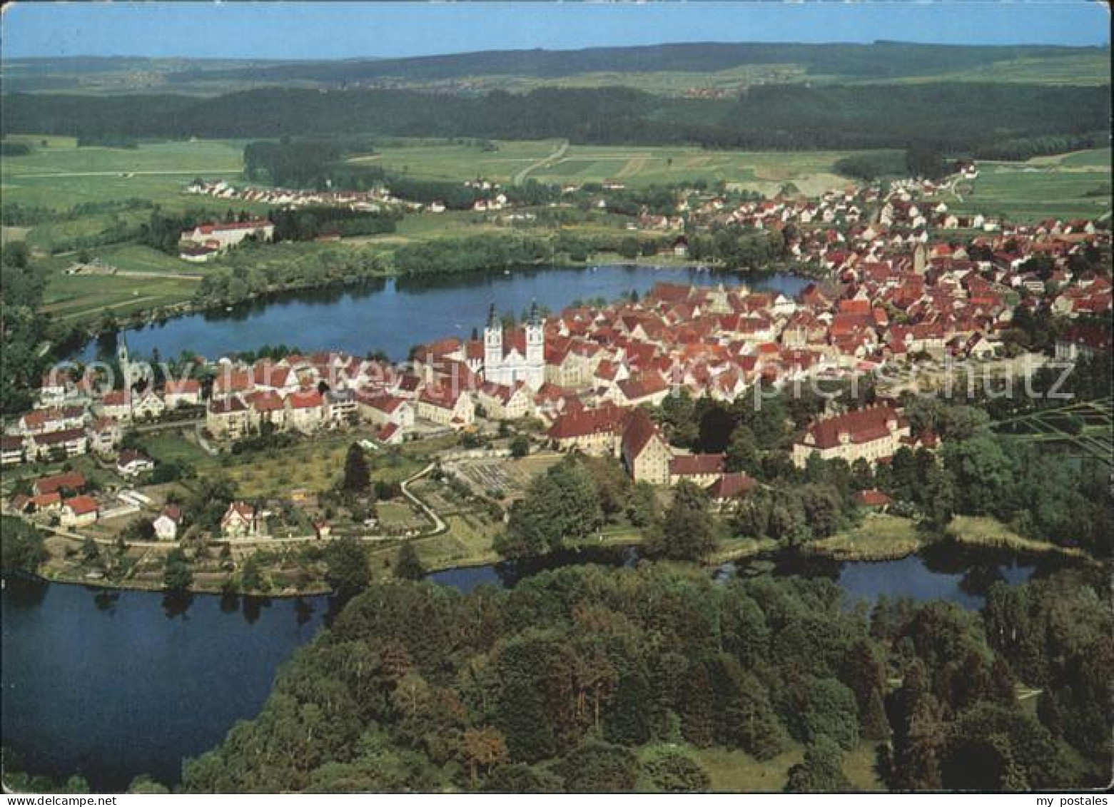 71827528 Bad Waldsee Fliegeraufnahme Bad Waldsee - Bad Waldsee