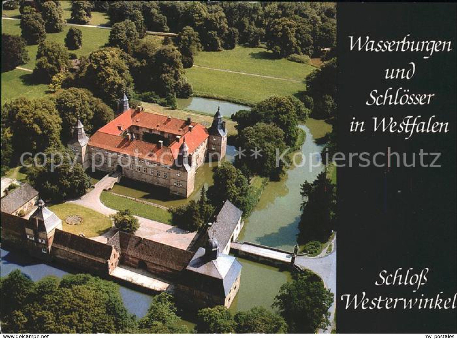 71827433 Ascheberg Westfalen Schloss Westerwinkel Fliegeraufnahme Ascheberg - Ascheberg