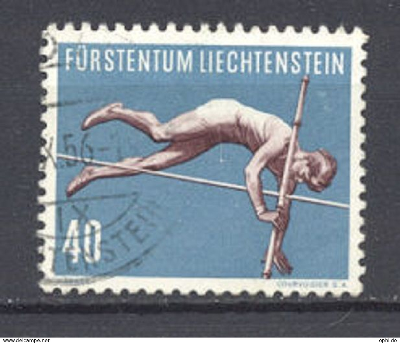 Liechtenstein   306  Ob  TB    - Usati