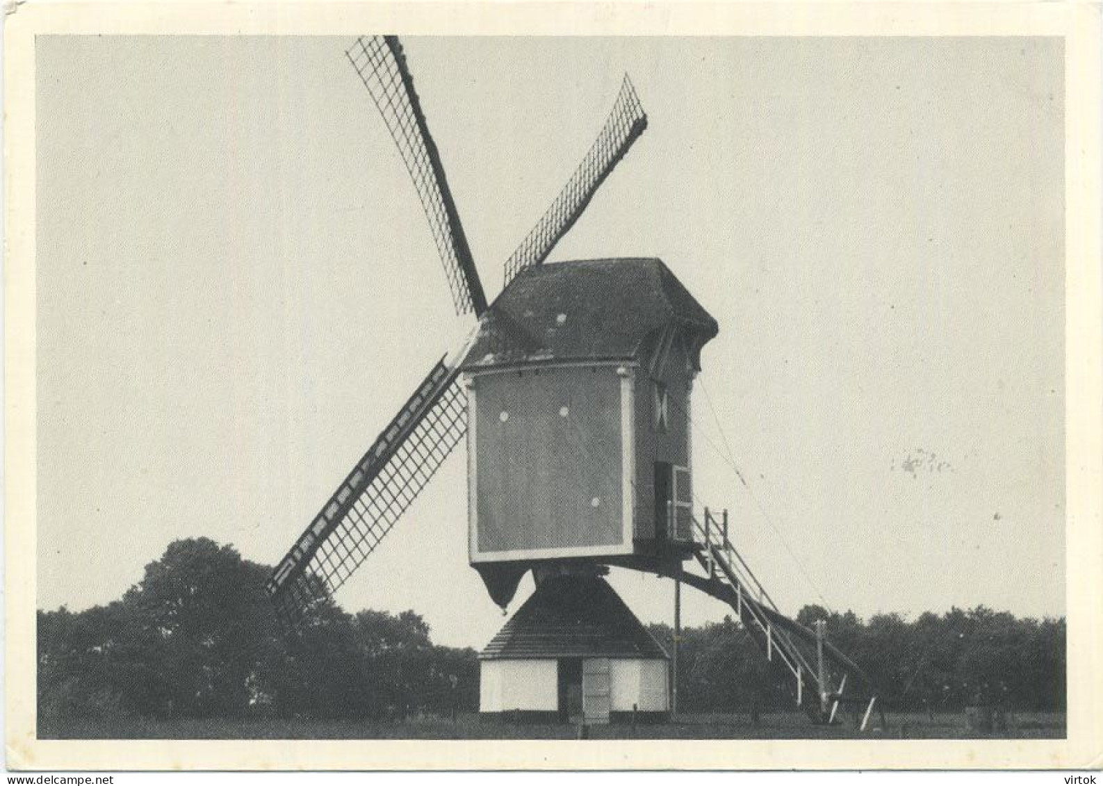 Retie :  Windmolen   ( Groot Formaat 15 X 10.5 Cm ) - Retie