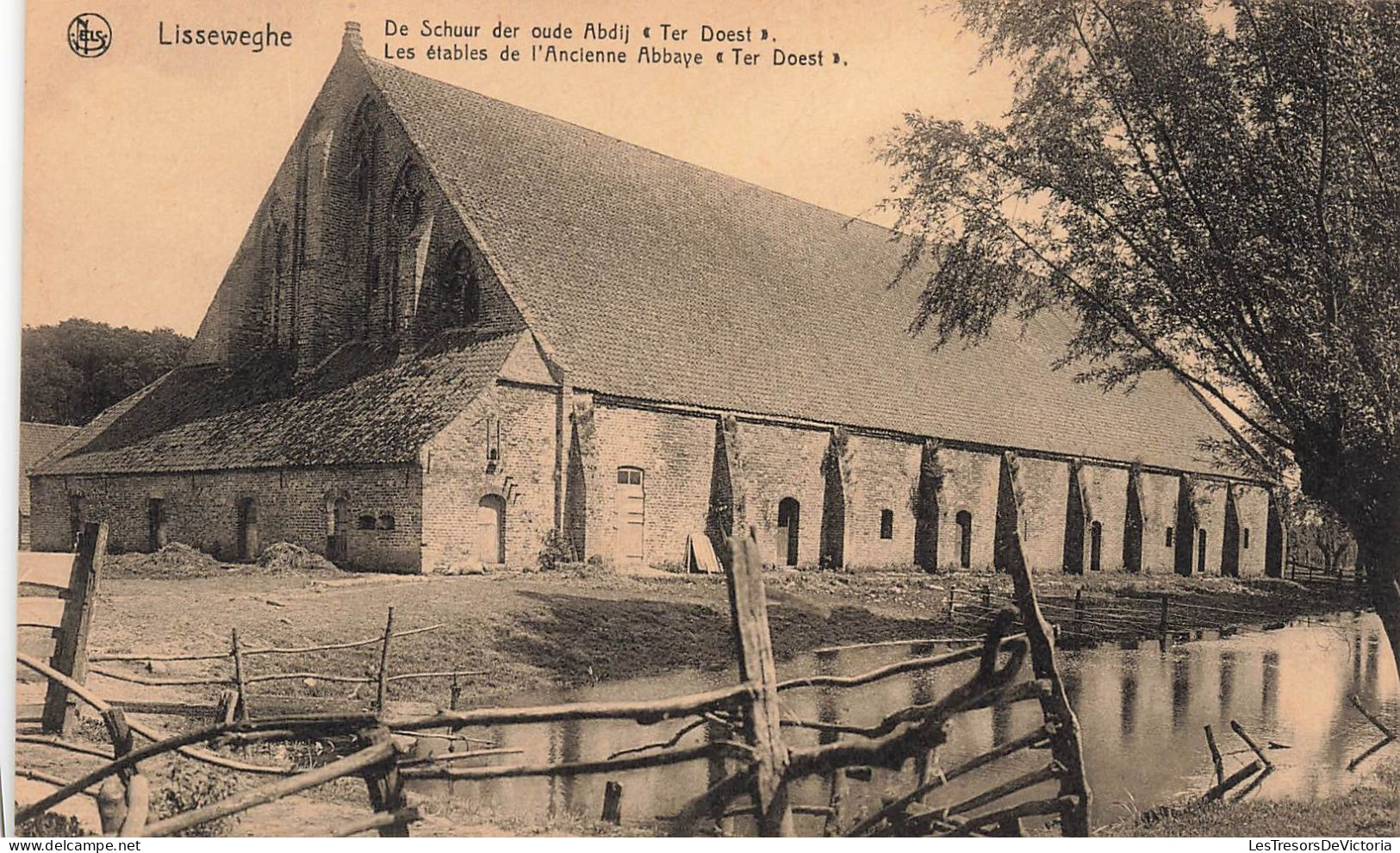 BELGIQUE - Lisseweghe - Les étables De L'Ancienne Abbaye "Ter Doest" - Carte Postale Ancienne - Sonstige & Ohne Zuordnung