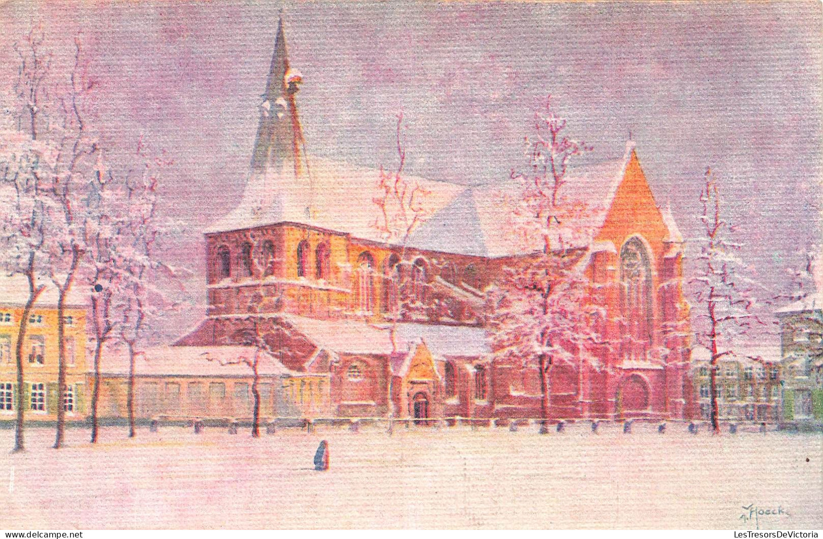 BELGIQUE - Louvain - Leuven - Eglise Saint Jacques  - St Jacobskerk - Carte Postale Ancienne - Leuven