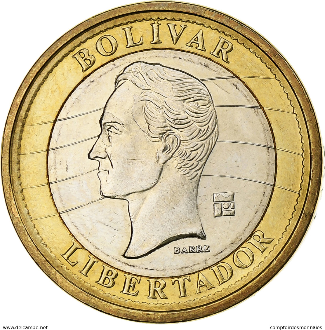 Venezuela, Bolivar, 2007, Maracay, Bimétallique, SPL, KM:93 - Venezuela