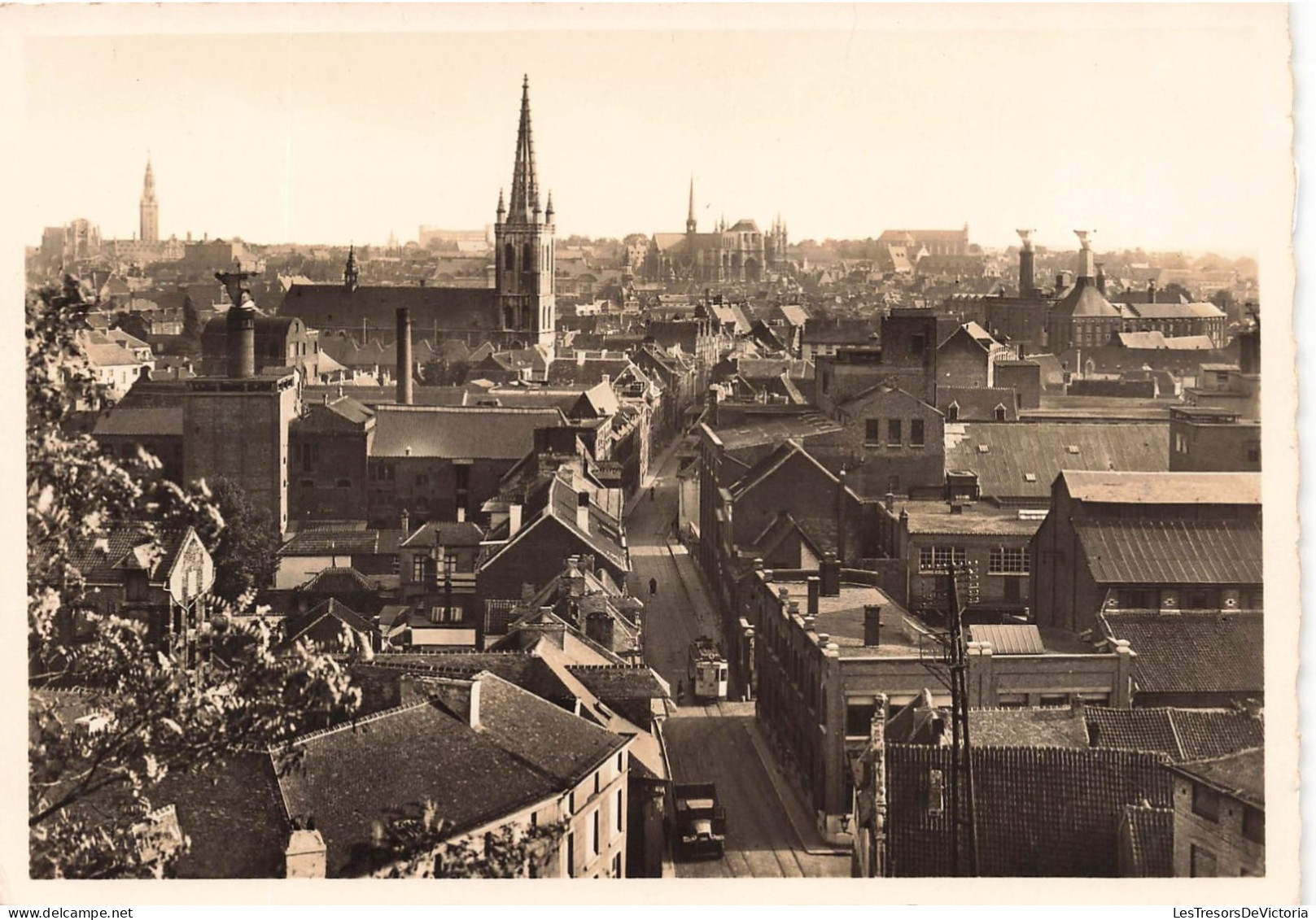 BELGIQUE - Louvain - Panorama - Carte Postale Ancienne - Leuven