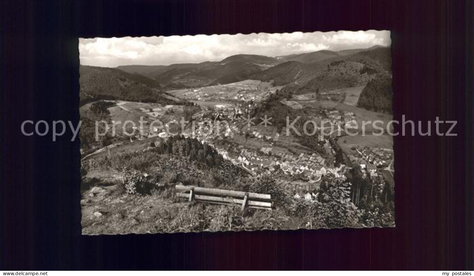 41817035 Schiltach Blick V. Kirchberg Schiltach - Schiltach