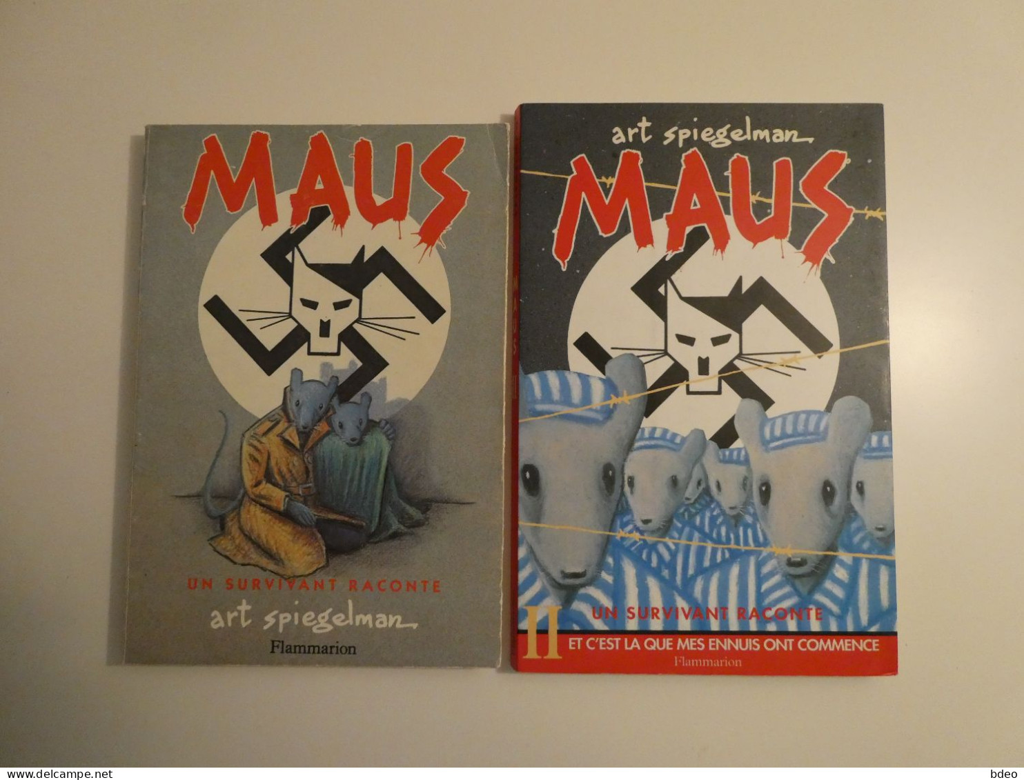 LOT MAUS 1 (EO) / 2 (REED) / BE /SPIEGELMAN - Bücherpakete