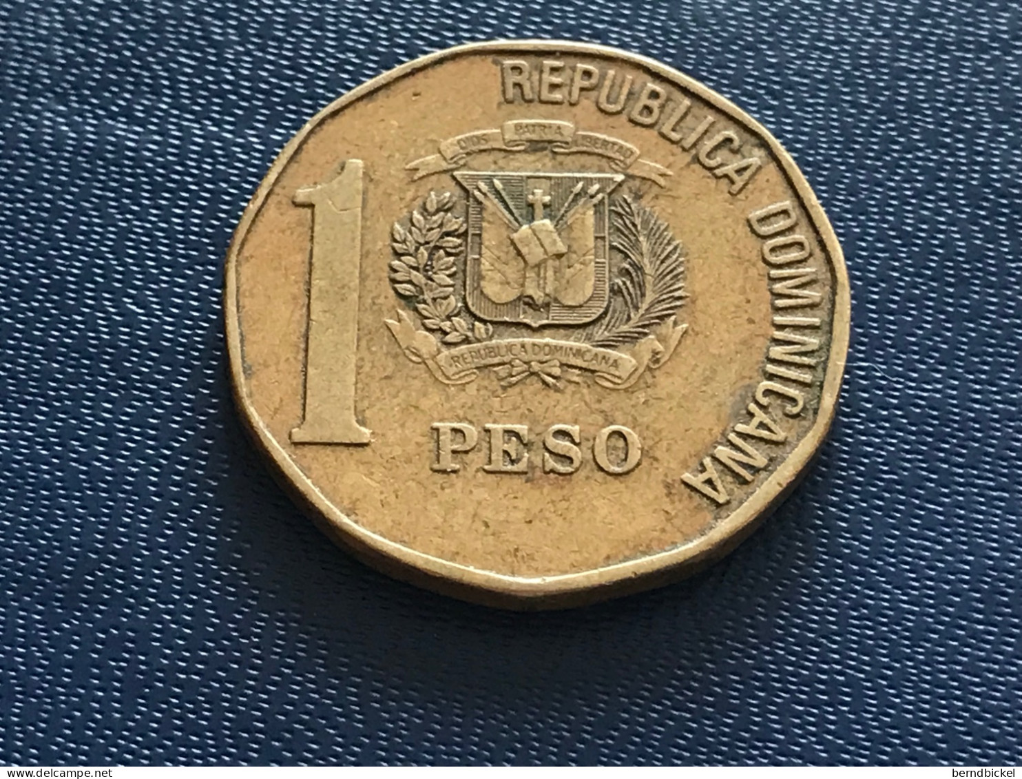 Münze Münzen Umlaufmünze Dominikanische Republik 1 Peso 2005 - Dominicaine