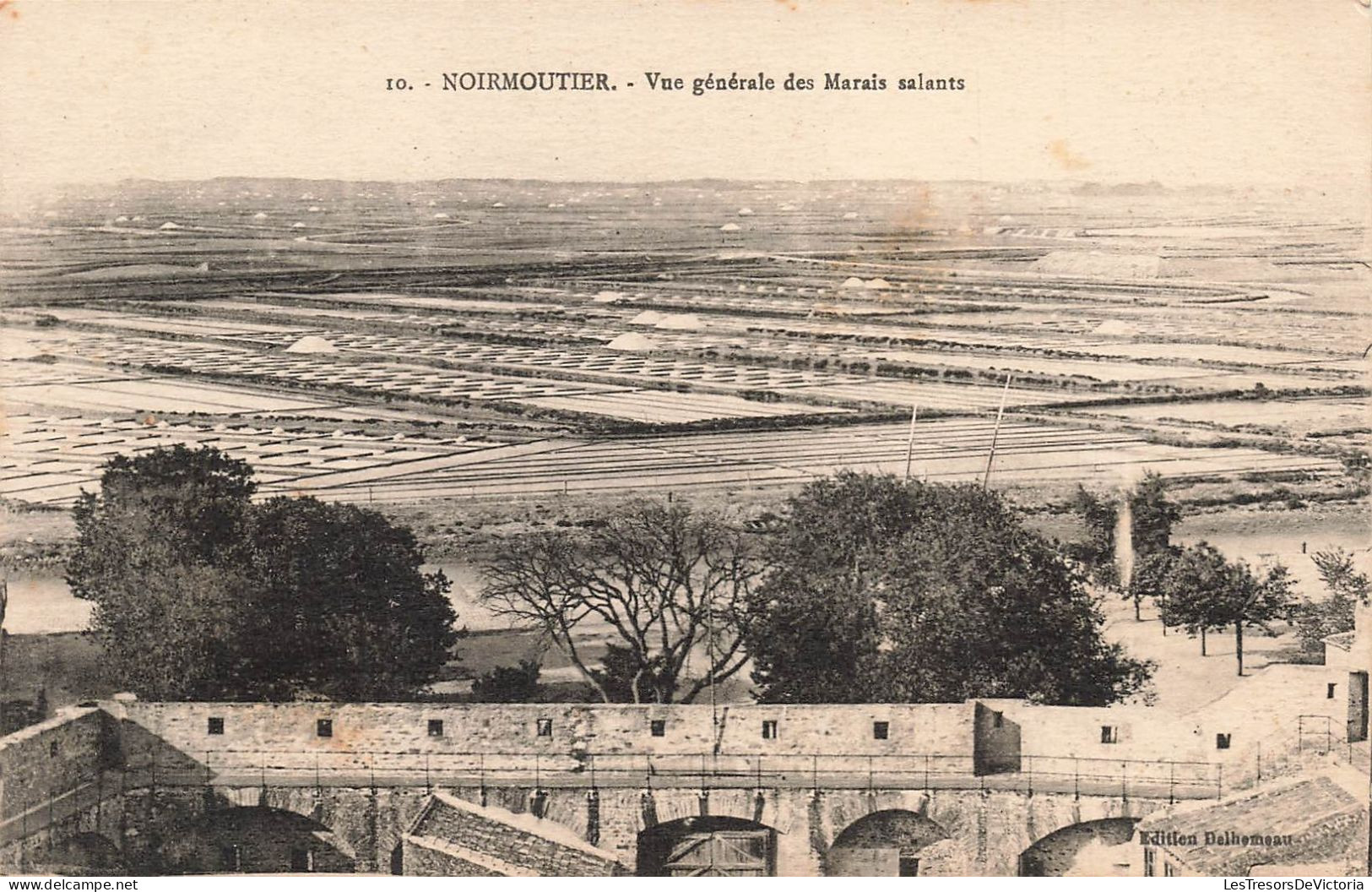 FRANCE - Noirmoutier - Vue Générale Des Marais Salants - Carte Postale Ancienne - Ile De Noirmoutier