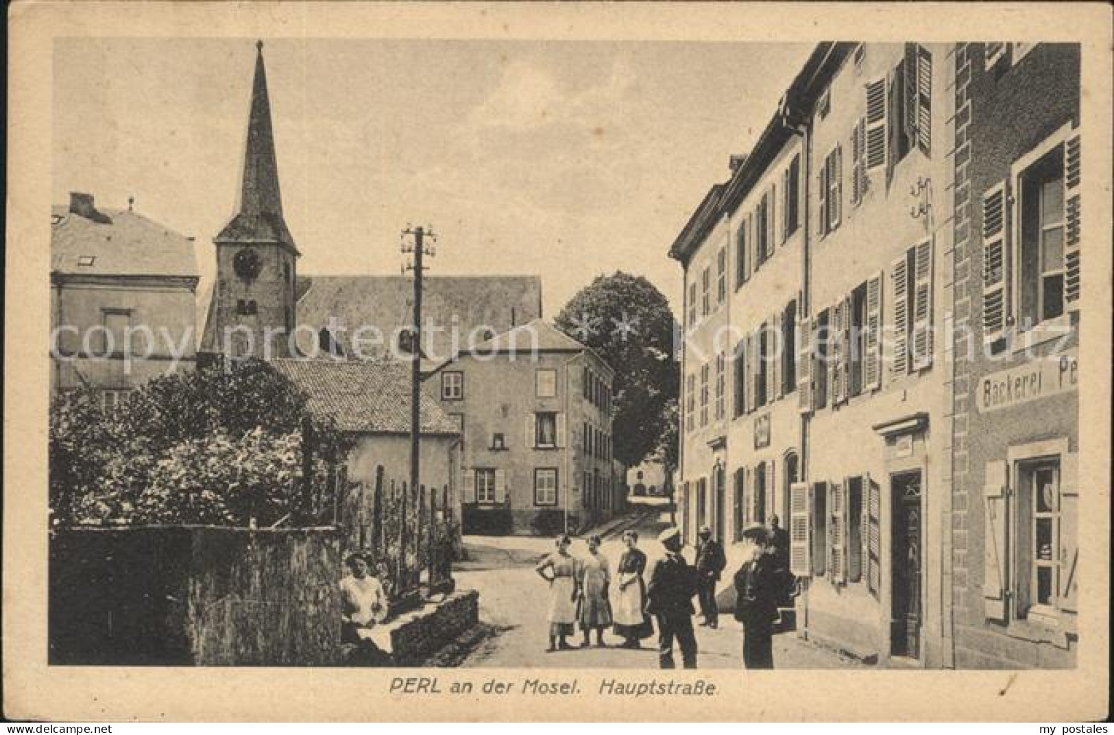 41815348 Perl Hauptstrasse Kirche Perl - Perl