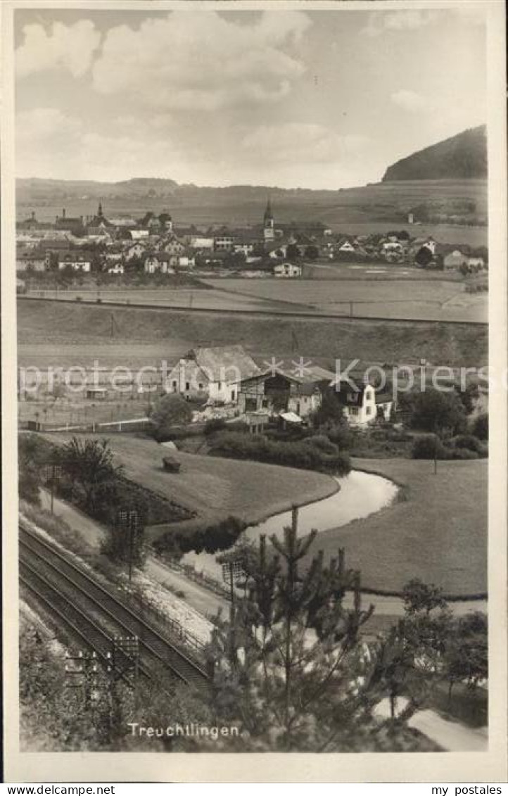 41815279 Treuchtlingen Panorama Eisenbahn Treuchtlingen - Huerth