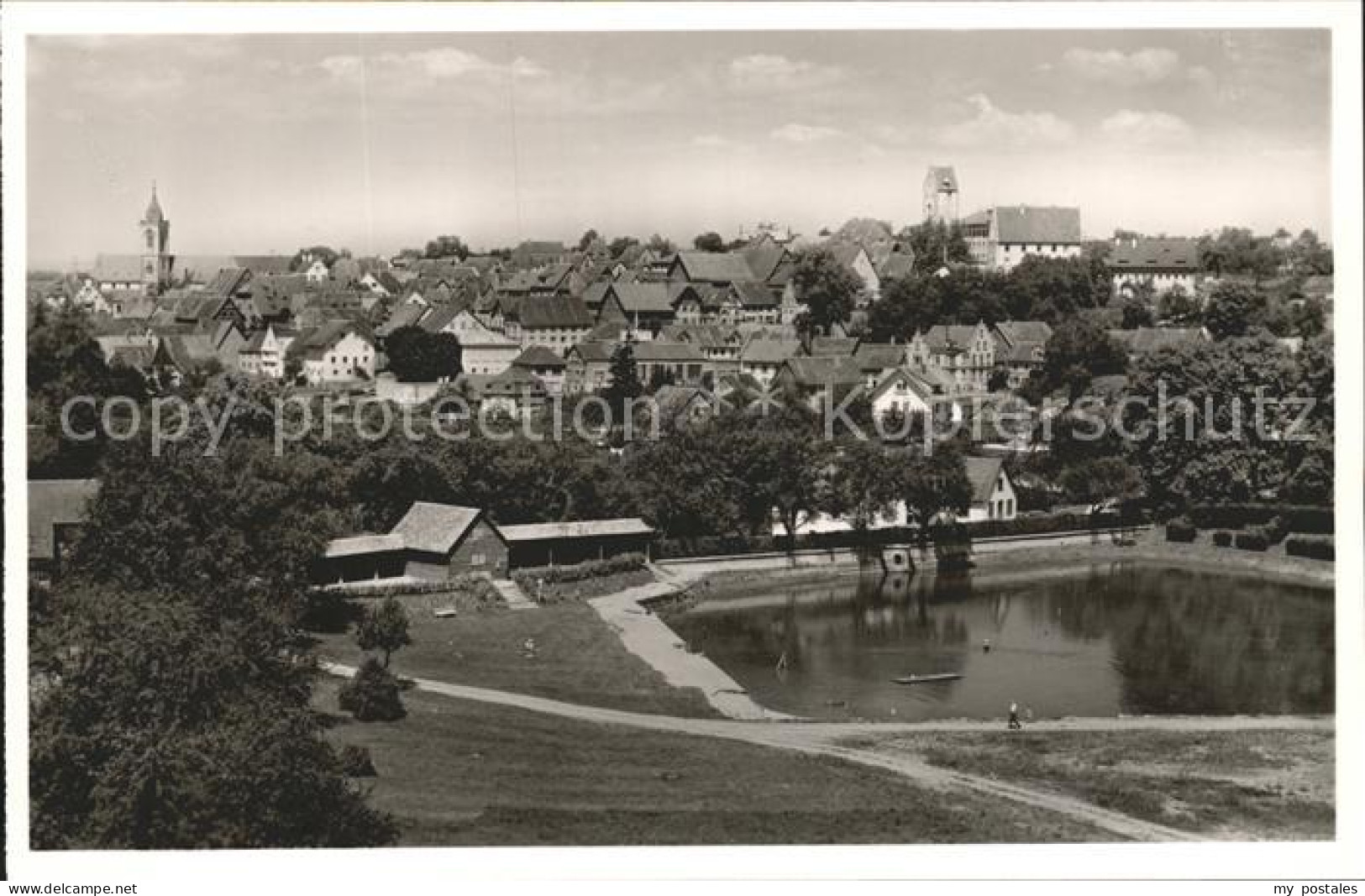 41815234 Pfullendorf Teilansicht Mit Waldbad Pfullendorf - Pfullendorf