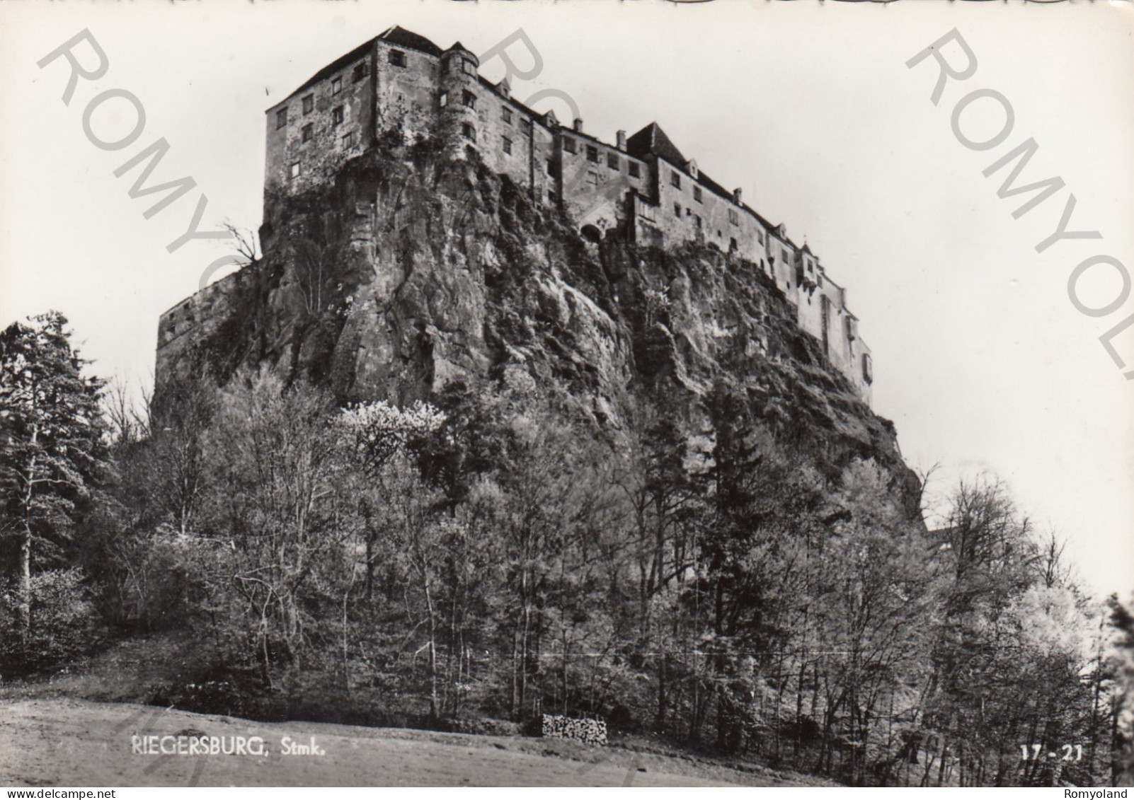 CARTOLINA  B1 RIEGERSBURG STMK.,STYRIE,AUSTRIA-NON VIAGGIATA (1956) - Riegersburg