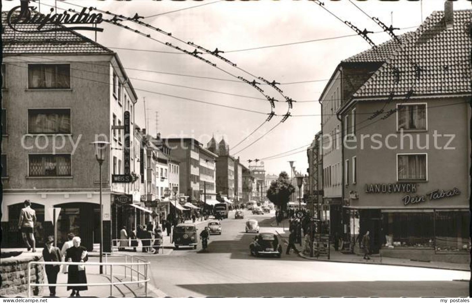 41815164 Pirmasens Blick In Die Schlossstrasse Pirmasens - Pirmasens