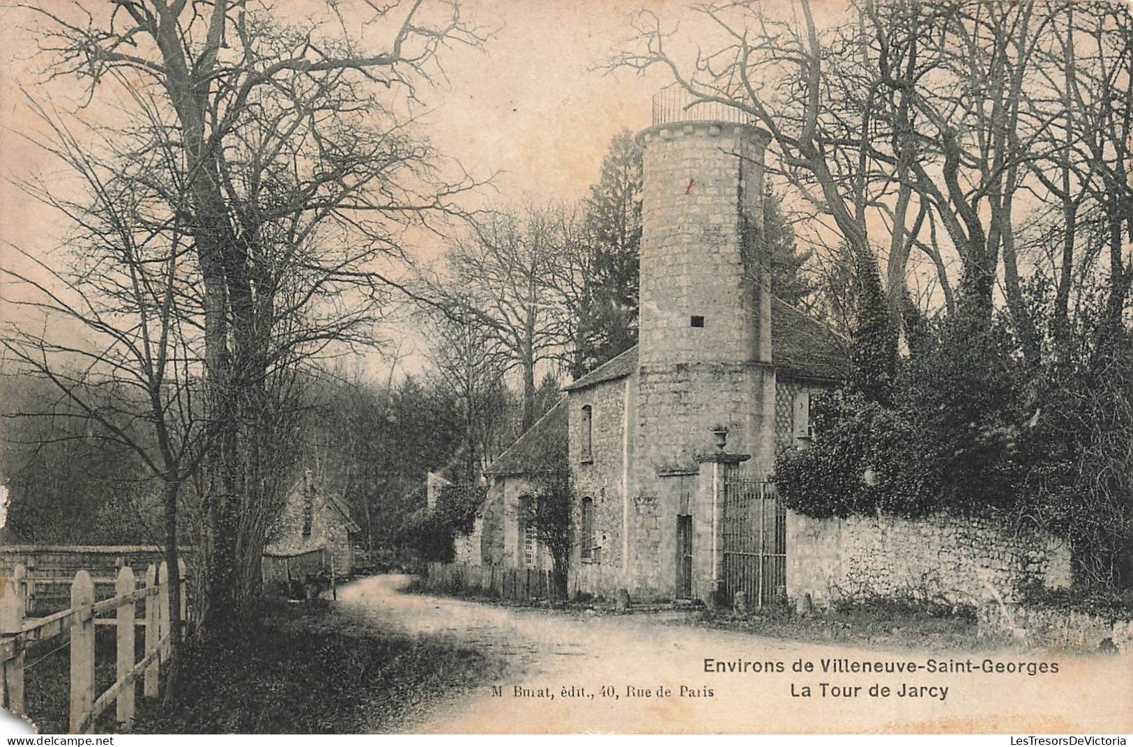 FRANCE - Environs De Villeneuve Saint Georges - Vue Sur La Tour De Jarcy - Carte Postale Ancienne - Villeneuve Saint Georges