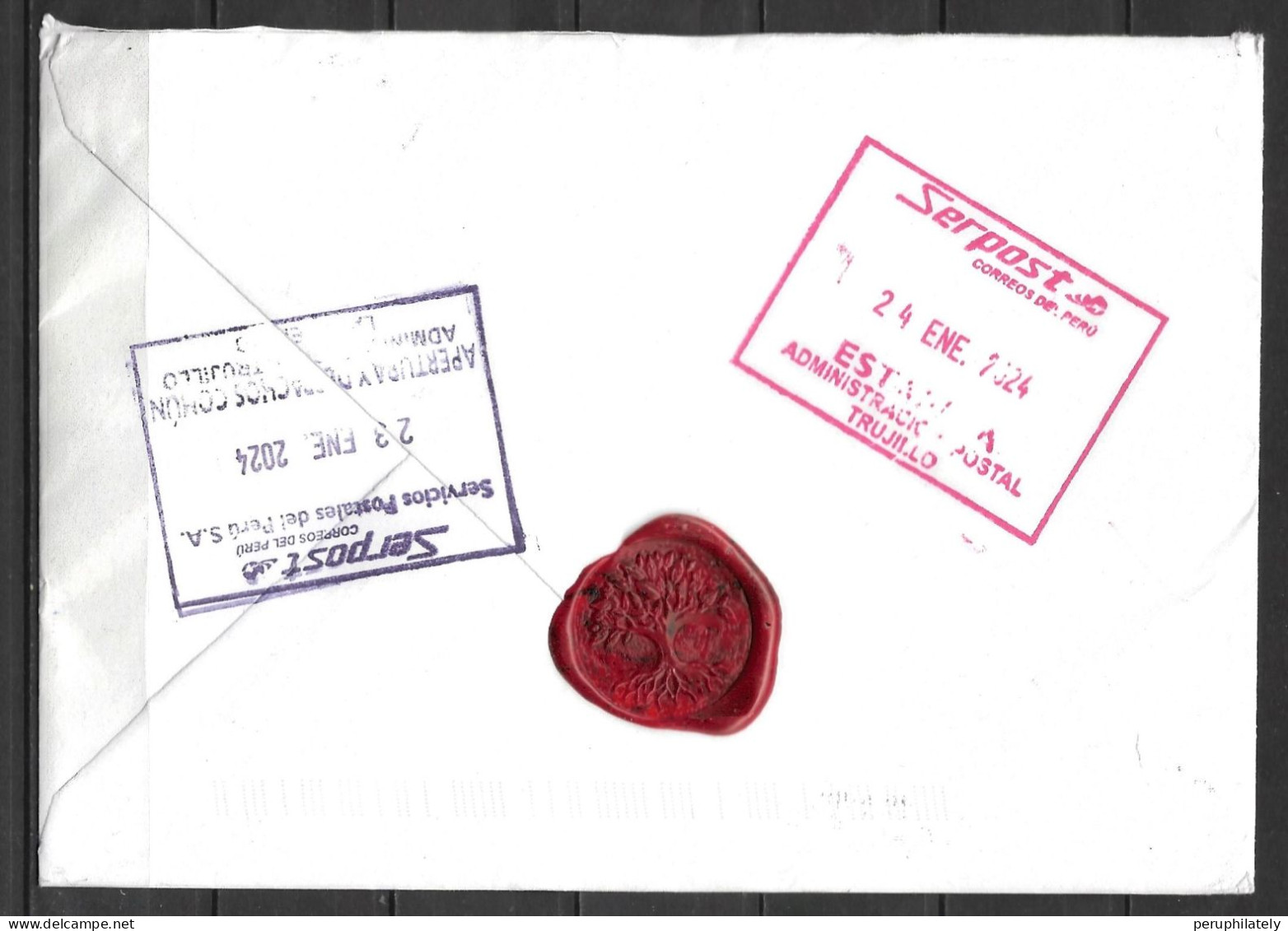 CHRISTMAS ISLAND Cover With 2023 Noel & Fauna Mainsheet Sent To Peru - Christmas Island