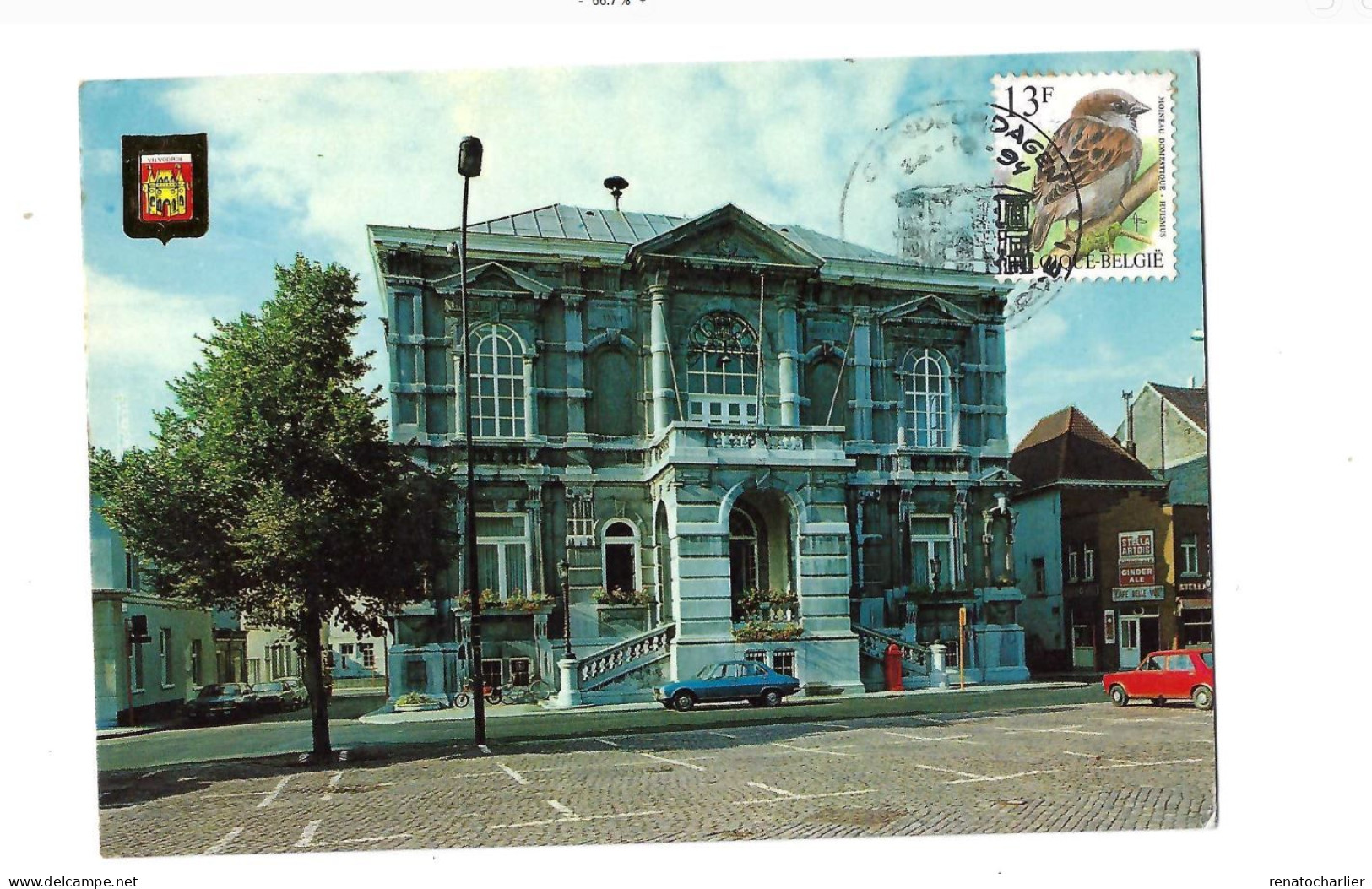 Hôtel De Ville.Oldtimer. - Vilvoorde