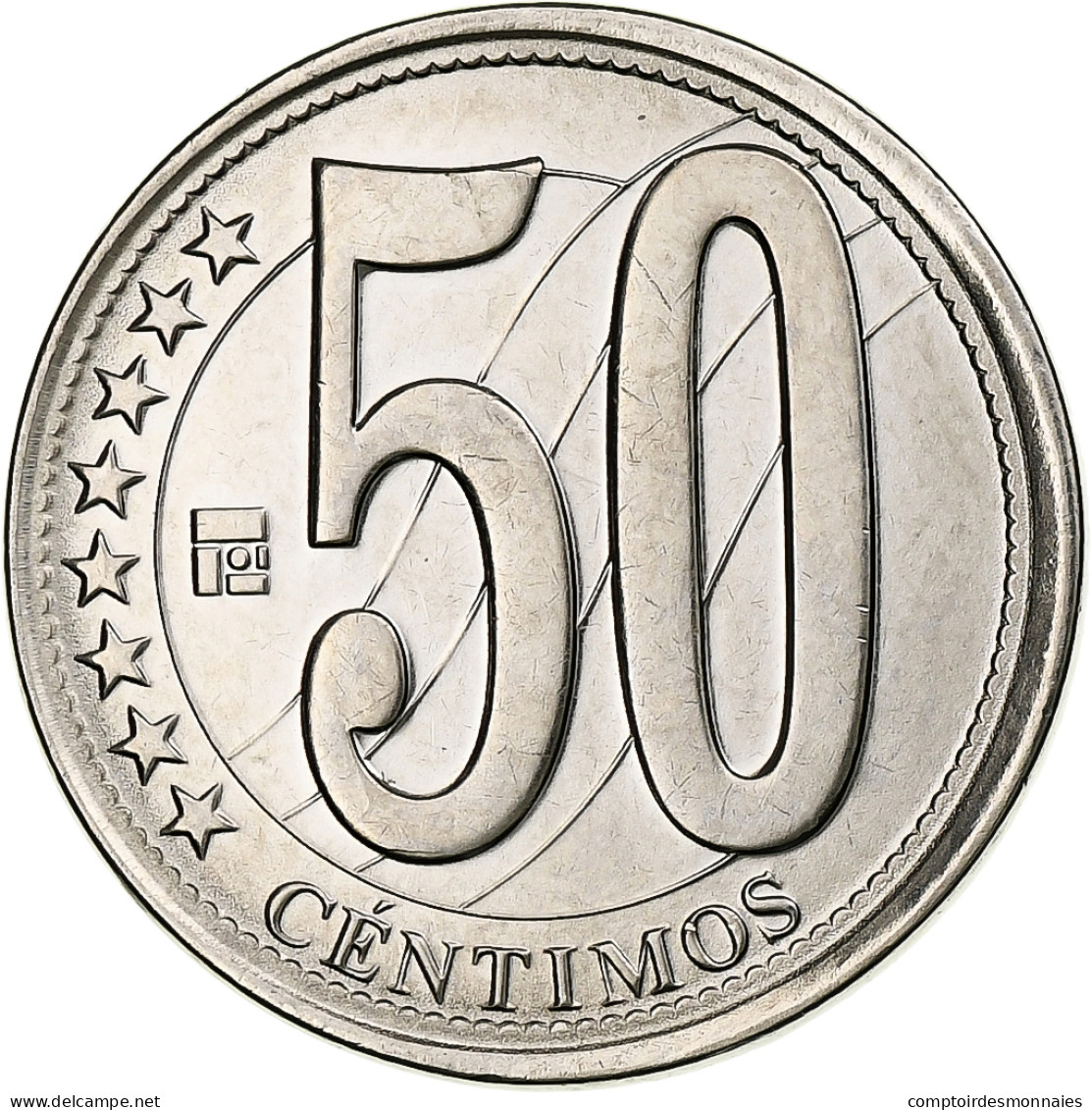 Venezuela, 50 Centimos, 2007, Maracay, Nickel Plaqué Acier, SPL, KM:92 - Venezuela