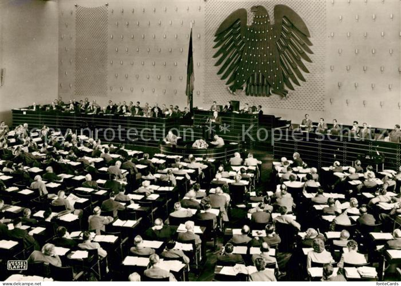 73308887 Politik Plenarsaal Bundestag Bonn  Politik - Ereignisse