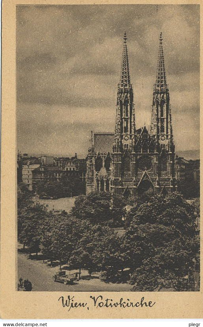 AUT08 01 17 - WIEN / VIENNE - VOTIVKIRCHE - Kirchen