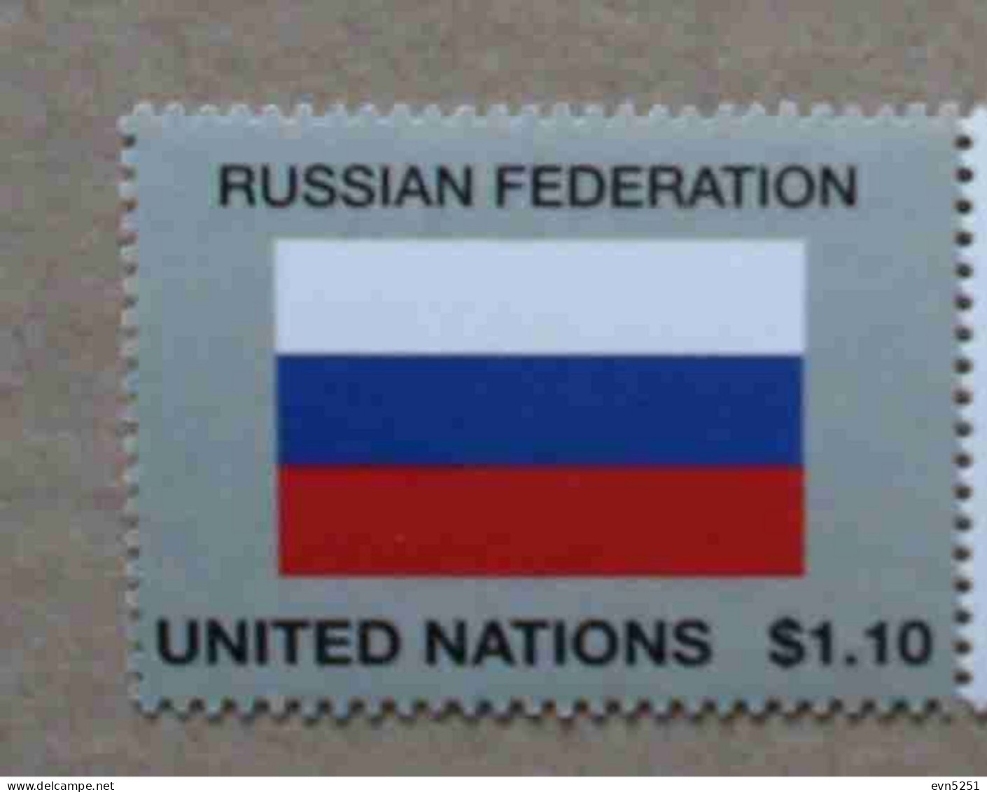 Ny13-02 : Nations-Unies (N-Y) / Drapeau Des Etats Membres De L' ONU - Fédération De Russie - Ungebraucht