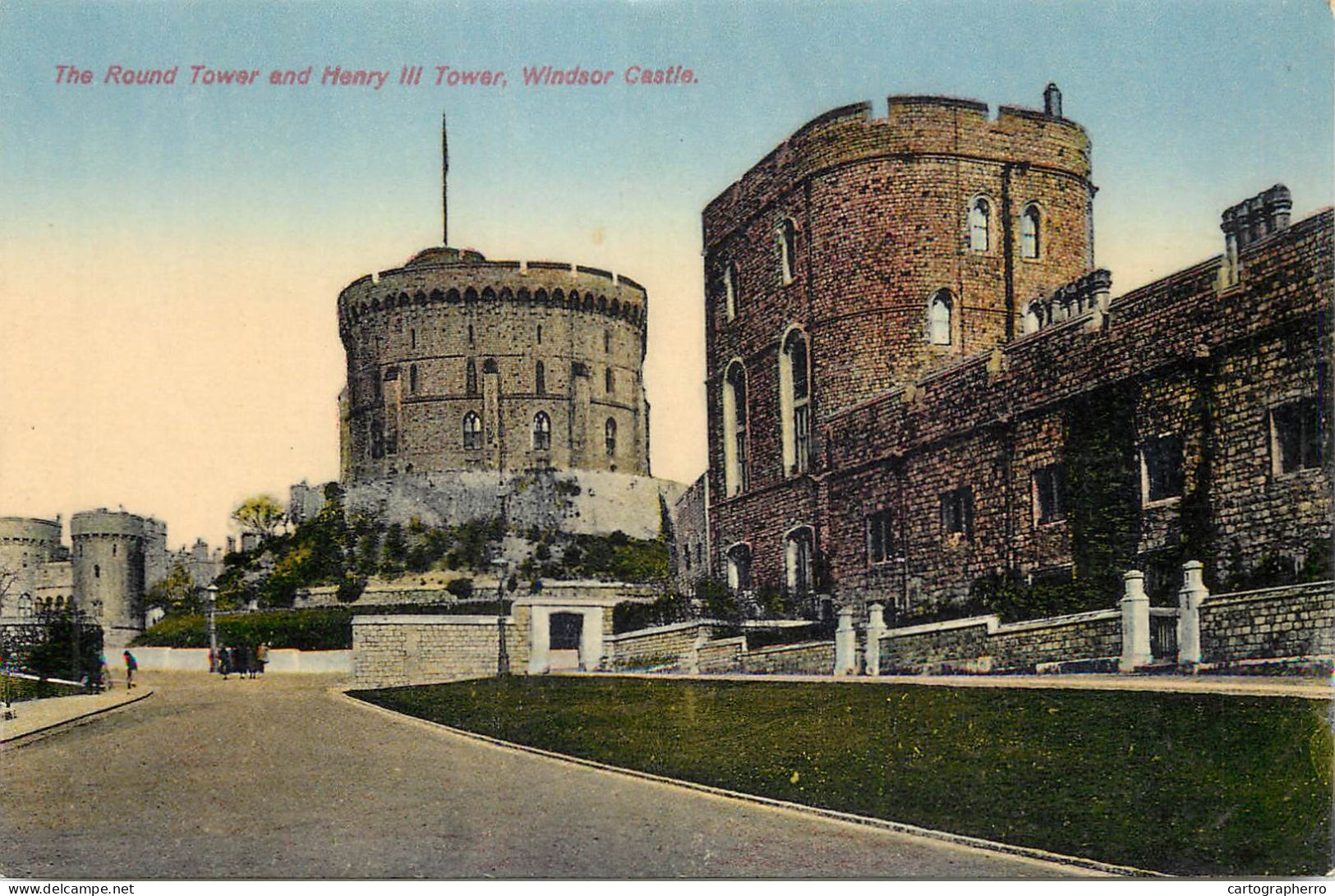 United Kingdom England Windsor Castle Round Tower - Windsor Castle