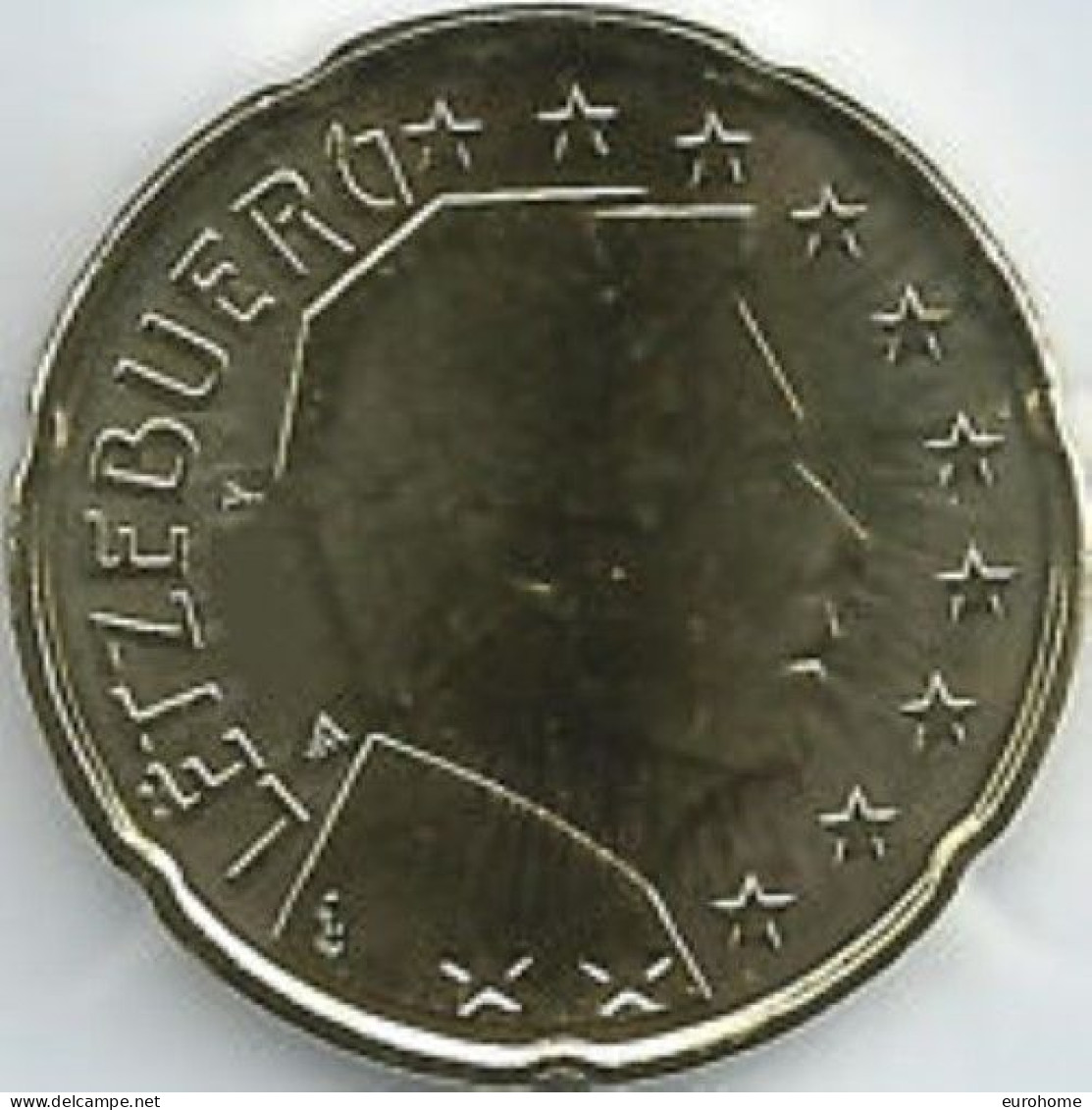 Luxemburg 2024  20 Cent  UNC Uit De Rol - UNC Du Rouleaux !! - Luxemburg