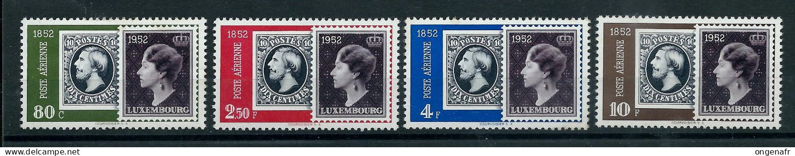 Centilux : PA 16/20 Moins 19 ( Michel : 490/4 Mois 493 ) ** - Unused Stamps