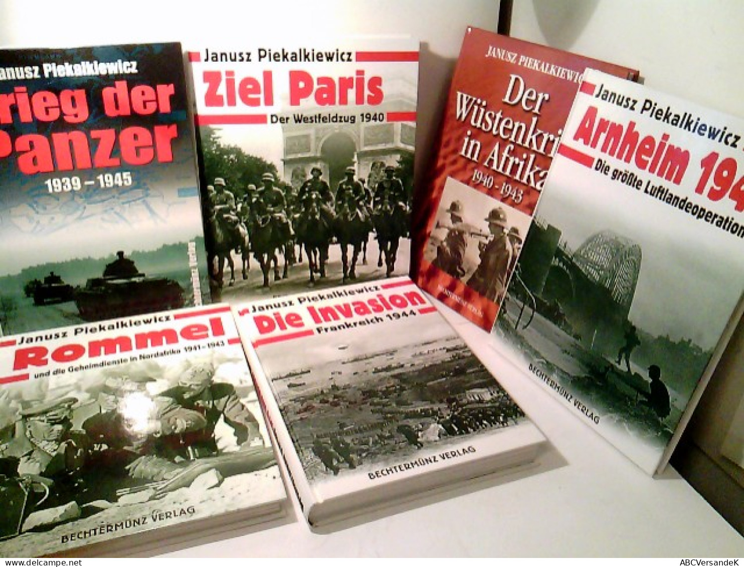 Konvolut: 6 Diverse Bände Der Zweite Weltkrieg. - Polizie & Militari